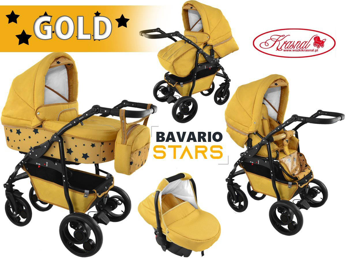 Krasnal BAVARIO Stars Gold 3w1 1